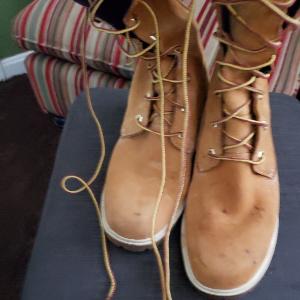 Timberland lace up boots